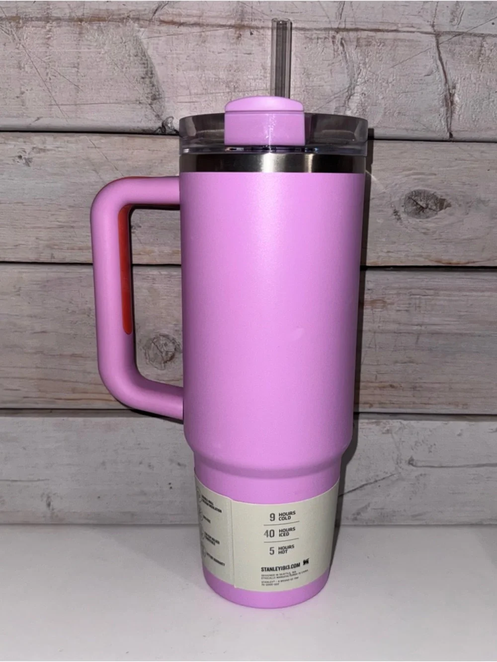 Stanley 30oz Quencher Tumbler - AMETHYST - 2024 Target Summer Release NWT - Picture 3 of 10